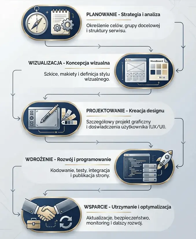 Proces tworzenia strony www